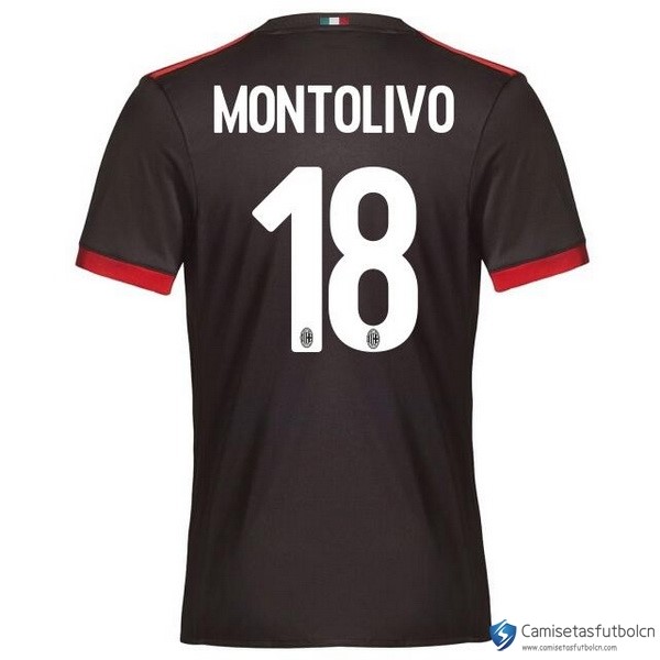 Camiseta Milan Tercera equipo Montolivo 2017-18